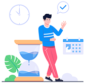 On-Time, On-Budget Illustration